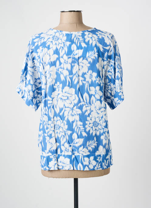 Top bleu HAJO femme