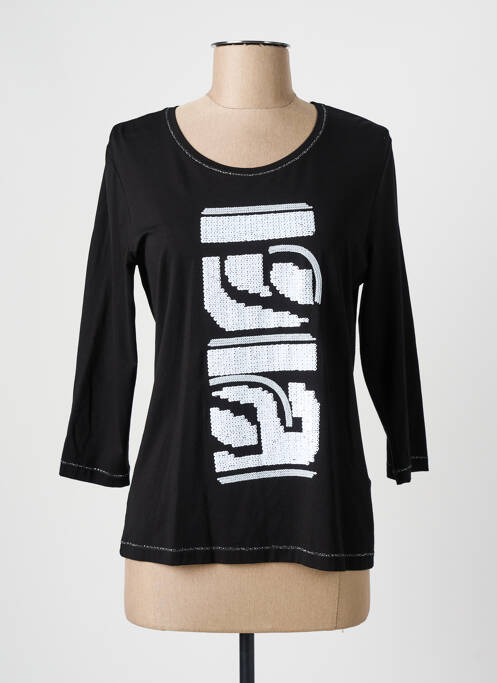 Top noir FRANK WALDER pour femme