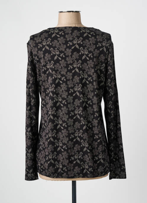 Top noir HAJO pour femme