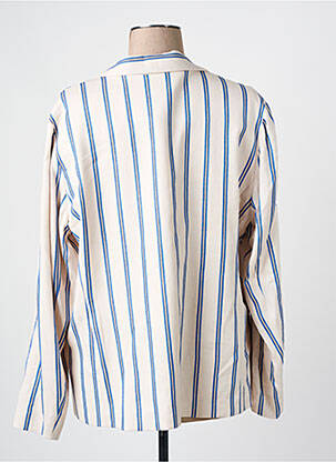 Blazer poches bleu ANDAM femme