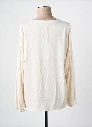Blouse manches longues manches longues beige LE COMTE femme