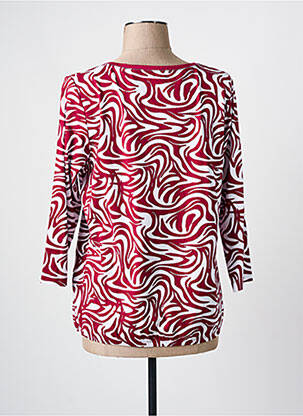 T-shirt manches 3/4 manches 3/4 rouge RABE femme