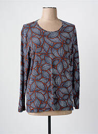 T-shirt manches longues manches longues bleu JOY OF LIFE femme