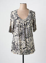 T-shirt manches mi-longues manches courtes beige OLSEN femme