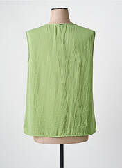 Blouse vert ANDAMIO pour femme seconde vue