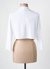 Boléro blanc FRANK LYMAN pour femme seconde vue