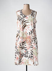 Robe mi-longue beige FRANCE RIVOIRE pour femme seconde vue