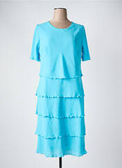 Robe mi-longue bleu FRANK WALDER pour femme seconde vue