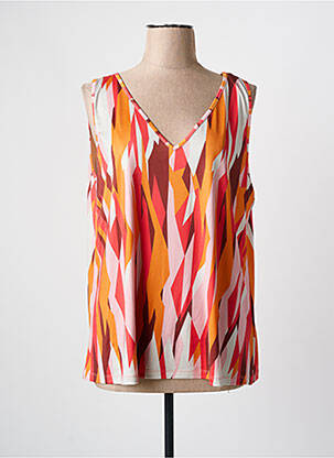 Top orange WNT COLLECTION pour femme