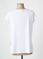 T-shirt blanc FRANK WALDER pour femme seconde vue
