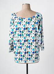 T-shirt bleu JEI'S BY LETIZIA DENARO pour femme seconde vue