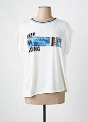 T-shirt bleu PAZ TORRAS pour femme seconde vue