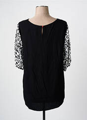 T-shirt noir PAUSE CAFE pour femme seconde vue