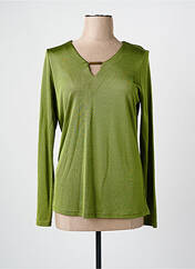 T-shirt vert PAZ TORRAS pour femme seconde vue