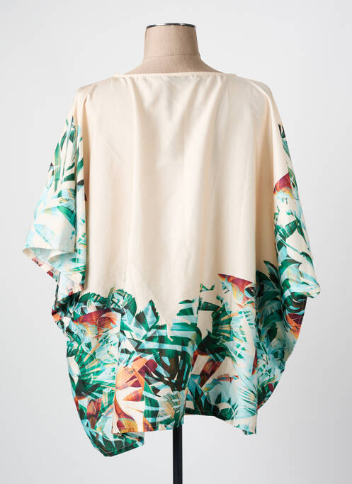 Blouse beige CONCRETO pour femme