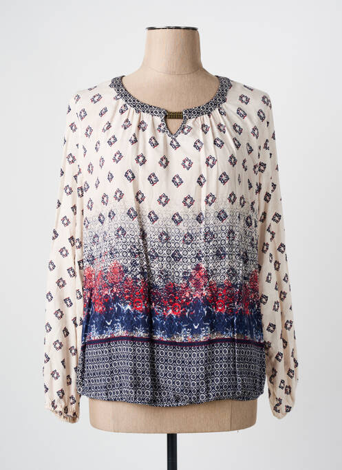 Blouse beige FRANK WALDER pour femme