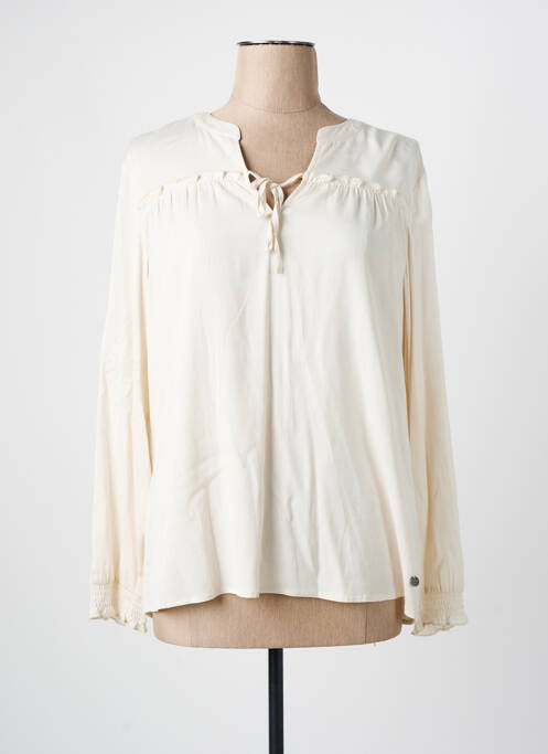 Blouse beige LE COMTE pour femme