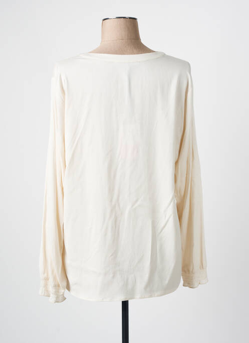 Blouse beige LE COMTE pour femme