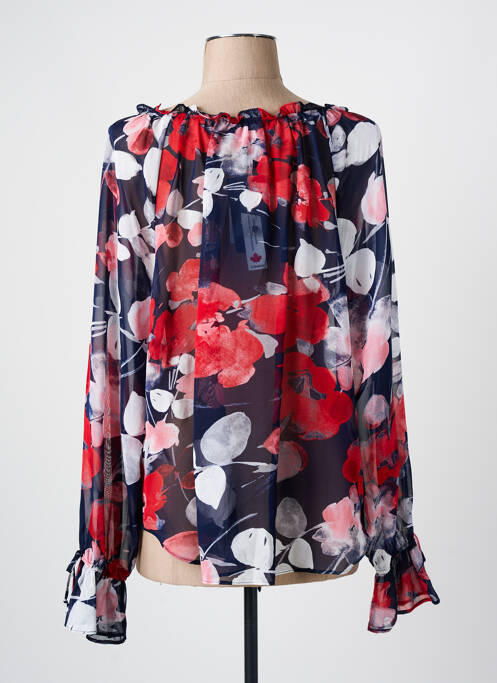 Blouse bleu FRANK LYMAN pour femme