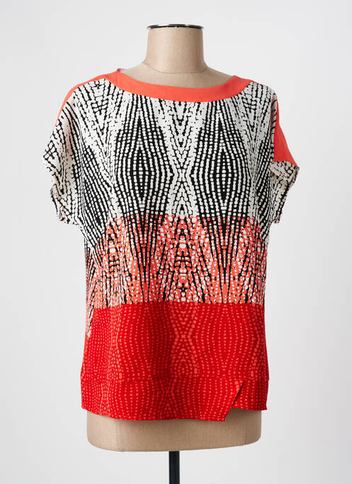 Blouse orange FRANCE RIVOIRE pour femme