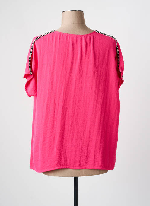 Blouse rose ANDAMIO pour femme