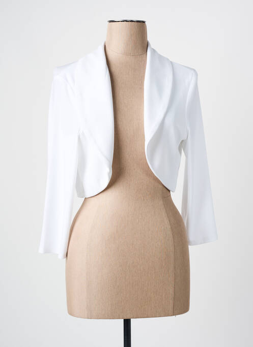 Boléro blanc FRANK LYMAN pour femme