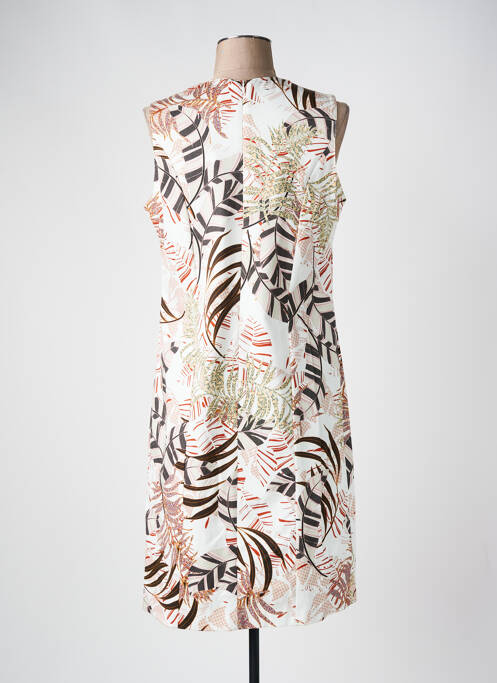 Robe mi-longue beige FRANCE RIVOIRE pour femme