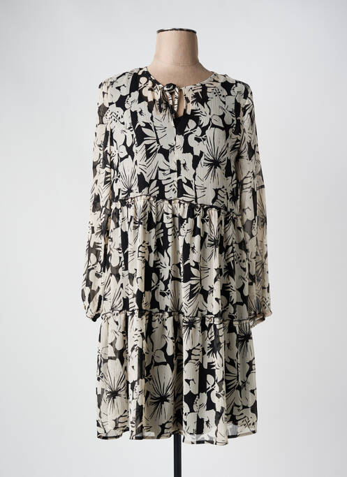 Robe mi-longue noir LE COMTE pour femme