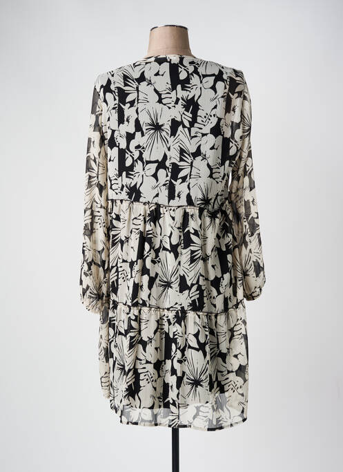 Robe mi-longue noir LE COMTE pour femme