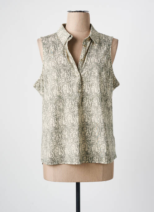 Top vert K-DESIGN pour femme