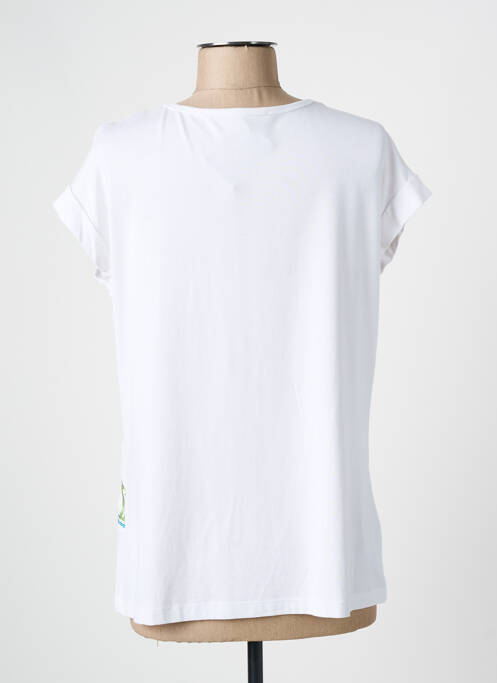 T-shirt blanc FRANK WALDER pour femme
