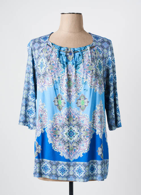 T-shirt bleu DIVAS pour femme