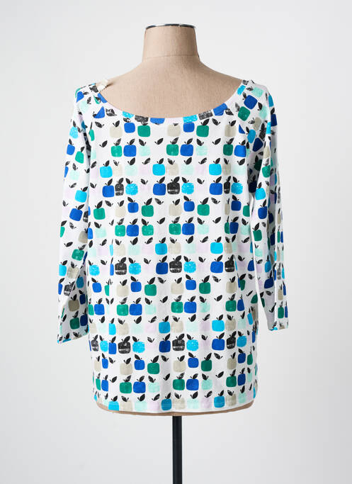 T-shirt bleu JEI'S BY LETIZIA DENARO pour femme