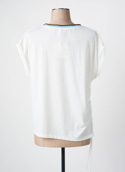 T-shirt bleu PAZ TORRAS pour femme