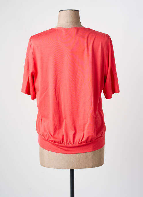 T-shirt orange FRANK WALDER pour femme