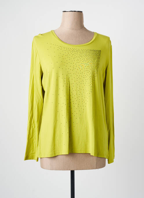 T-shirt vert FRANK WALDER pour femme