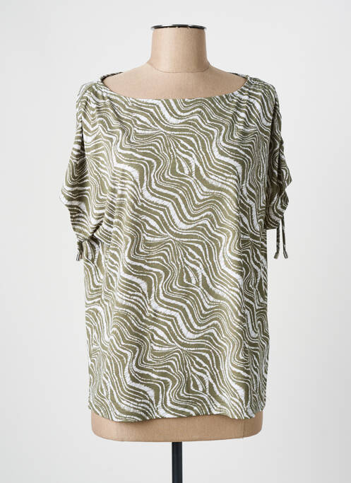 T-shirt vert MARBLE pour femme