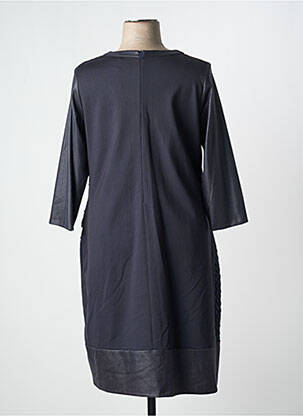 Robe mi-longue manches longues manches longues bleu MERI & ESCA femme