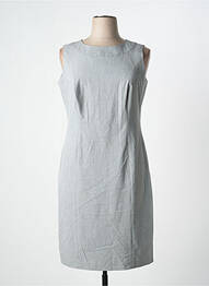 Robe mi-longue sans manche sans manche gris APANAGE femme