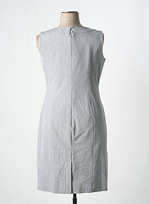 Robe mi-longue sans manche sans manche gris APANAGE femme