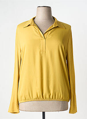 Blouse manches longues manches longues vert FRANK WALDER femme