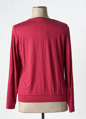 Blouse rouge FRANK WALDER pour femme seconde vue