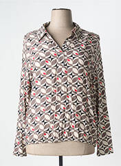 Polo marron FRANK WALDER pour femme seconde vue