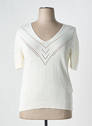 Pull beige PAZ TORRAS femme