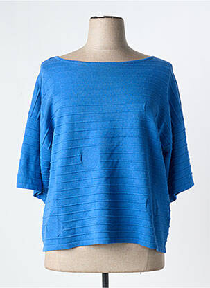 Pull bleu MARBLE pour femme