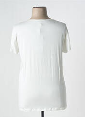 T-shirt beige ELEONORA AMADEI pour femme seconde vue