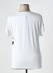 T-shirt blanc JEI'S BY LETIZIA DENARO pour femme seconde vue