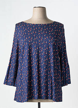 T-shirt bleu DANEVA pour femme