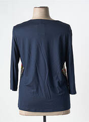 T-shirt bleu FRANK WALDER pour femme seconde vue