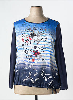 T-shirt bleu THOMAS RABE pour femme